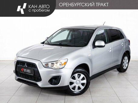 2013 Mitsubishi ASX I Рестайлинг, серебристый, 799000 рублей, вид 1