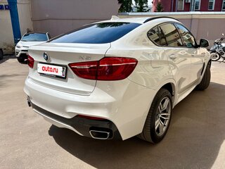 2019 BMW X6 40d II (F16), белый, 4500000 рублей, вид 4