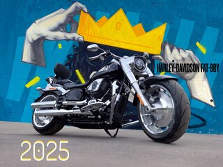 2025 Harley-Davidson Fat Boy, чёрный, 2830000 рублей, вид 1