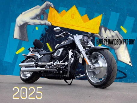 2025 Harley-Davidson Fat Boy, чёрный, 2830000 рублей, вид 1