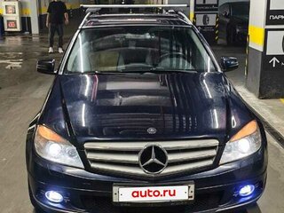 2008 Mercedes-Benz C-Класс 200 CDI III (W204), синий, 850000 рублей, вид 1