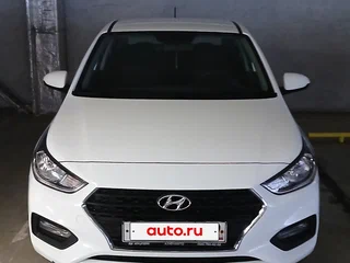 2018 Hyundai Solaris II, белый, 1750000 рублей, вид 1