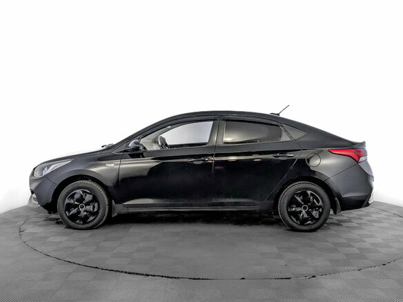 2017 Hyundai Solaris II, чёрный - вид 7