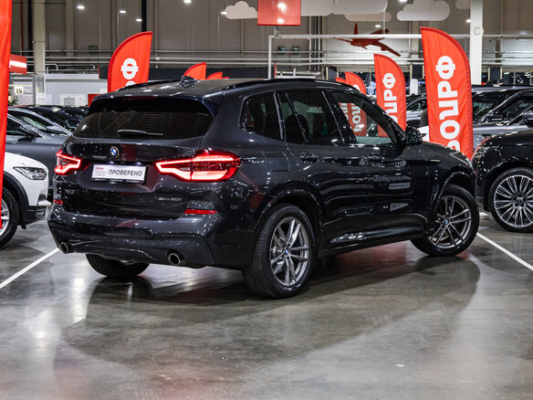 2021 BMW X3 20i xDrive III (G01), серый, 4750900 рублей - вид 5