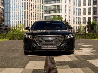 2026 Mercedes-Benz S-Класс 450 d Long 4MATIC VII (W223) Рестайлинг, чёрный, 30000000 рублей, вид 2