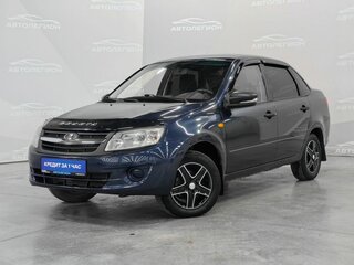 2012 Lada (ВАЗ) Granta I, синий, 450000 рублей, вид 1