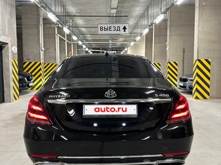 2019 Mercedes-Benz Maybach S-Класс 450 I (X222) Рестайлинг, чёрный, 6590000 рублей, вид 5