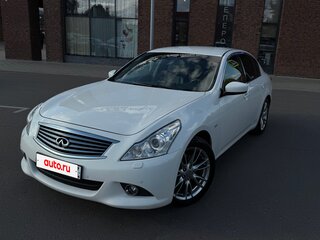 2012 Infiniti G25 IV, белый, 1400000 рублей, вид 1