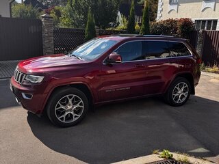 2021 Jeep Grand Cherokee IV (WK2) Рестайлинг, красный, 4600000 рублей, вид 4