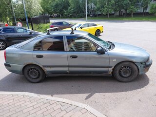 2003 Mitsubishi Carisma I Рестайлинг, серый, 155000 рублей, вид 2
