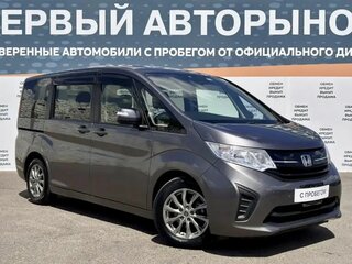 2018 Honda Stepwgn V Рестайлинг, серый, 1899000 рублей, вид 3