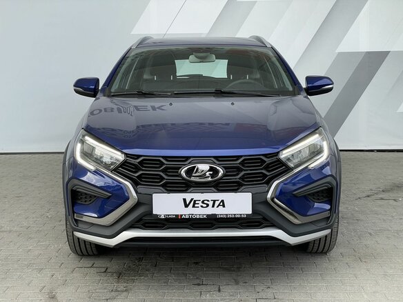 2026 Lada (ВАЗ) Vesta SW Cross I Рестайлинг (NG), синий, 2043000 рублей - вид 1