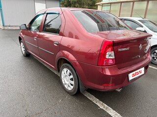 2011 Renault Logan I Рестайлинг, красный, 415000 рублей, вид 4