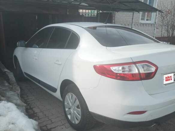 2012 Renault Fluence I, белый, 600000 рублей - вид 3
