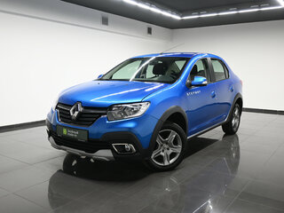 2020 Renault Logan Stepway II Рестайлинг, синий, 1130000 рублей, вид 1