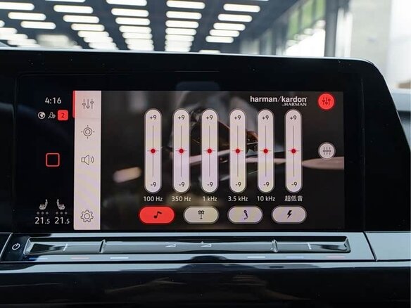 2022 Volkswagen Golf VIII, синий - вид 10