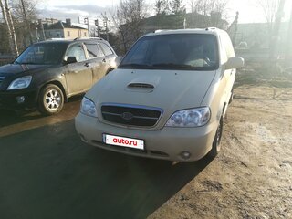 2003 Kia Carnival I Рестайлинг, бежевый, 275000 рублей, вид 2