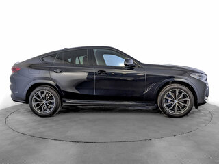 2021 BMW X6 40i III (G06), чёрный, 8015000 рублей, вид 4