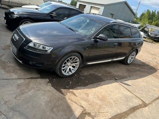2009 Audi A6 allroad II (C6) Рестайлинг, чёрный, 1350000 рублей, вид 4