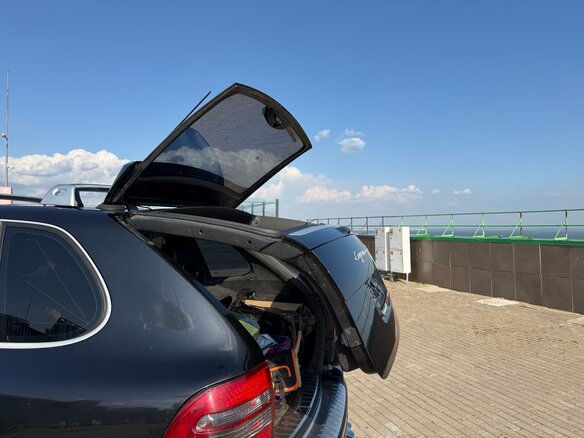 2006 Porsche Cayenne Turbo S I (955), чёрный, 921000 рублей - вид 16