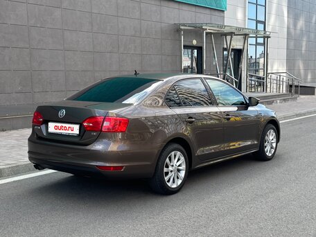 2012 Volkswagen Jetta VI, коричневый, 1265000 рублей, вид 4