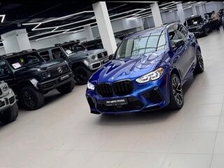 2021 BMW X5 M Competition III (F95), синий, 9490000 рублей, вид 1