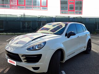 2011 Porsche Cayenne Turbo II (958), белый, 2100000 рублей, вид 1