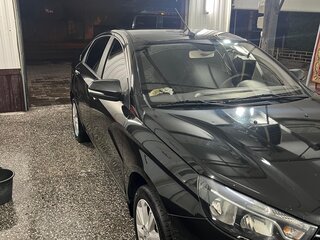 2017 Lada (ВАЗ) Vesta I, чёрный, 750000 рублей, вид 1