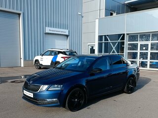 2017 Skoda Octavia III (A7) Рестайлинг, синий, 1965000 рублей, вид 1
