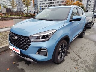 2024 Chery Tiggo 4 Pro I Рестайлинг, синий, 1400000 рублей, вид 2