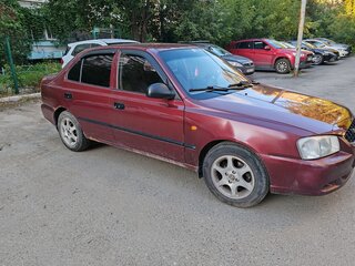 2007 Hyundai Accent ТагАЗ II, красный, 230000 рублей, вид 2