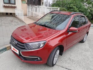 2019 Lada (ВАЗ) Granta I Рестайлинг, красный, 675000 рублей, вид 2
