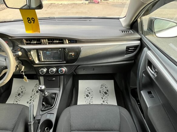 2014 Toyota Corolla XI (E160, E170, E180), серебристый - вид 20