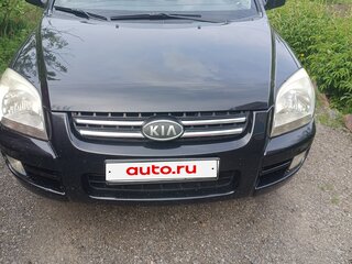 2006 Kia Sportage II, чёрный, 805000 рублей, вид 1