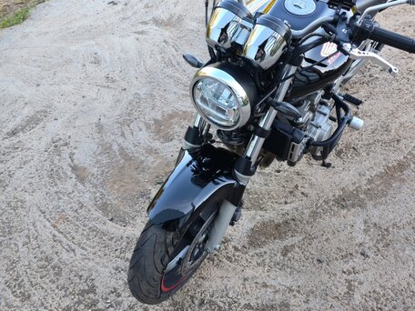 2001 Honda CB 600F Hornet, чёрный, 380000 рублей, вид 4