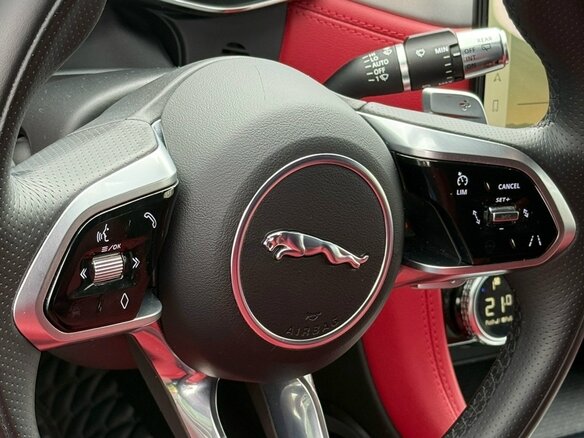 2021 Jaguar F-Pace I Рестайлинг, синий - вид 10