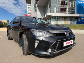 2017 Toyota Camry VII (XV50) Рестайлинг 2, чёрный, 2400000 рублей, вид 5