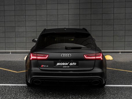 2015 Audi RS 6 III (C7) Рестайлинг, чёрный, 8500000 рублей, вид 5