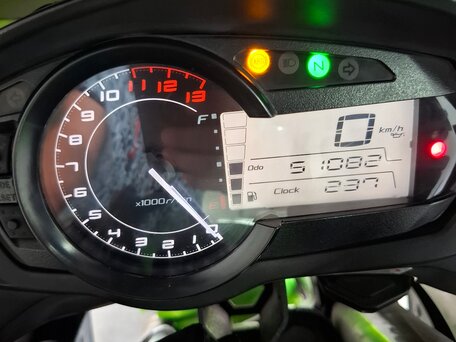 2012 Kawasaki Ninja 1000 SX, зелёный, 650000 рублей, вид 3