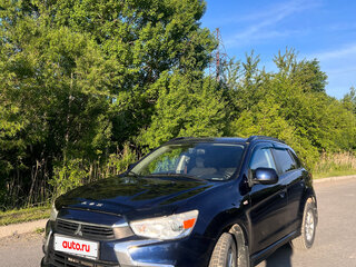 2012 Mitsubishi ASX I Рестайлинг, синий, 800000 рублей, вид 3