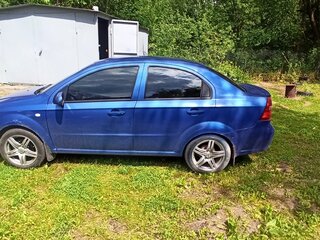 2008 Chevrolet Aveo I Рестайлинг, синий, 350000 рублей, вид 3