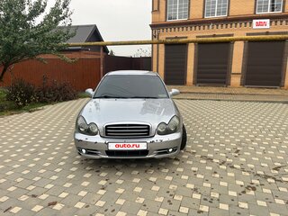 2007 Hyundai Sonata ТагАЗ IV (EF) Рестайлинг, серебристый, 320000 рублей, вид 3