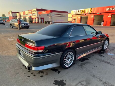 1998 Toyota Mark II VIII (X100), зелёный, 600000 рублей, вид 3