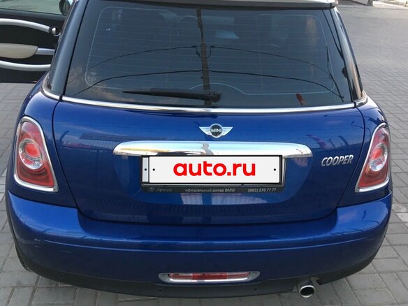 2012 Mini Hatch Cooper II (R56) Рестайлинг, синий, 1270000 рублей - вид 5