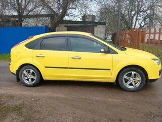 2007 Ford Focus II, жёлтый, 350000 рублей, вид 5