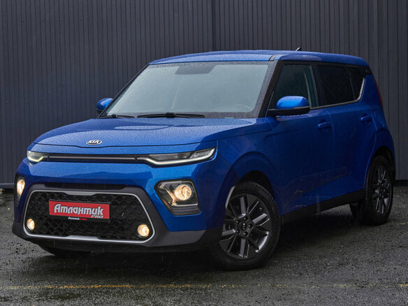 2019 Kia Soul III, синий