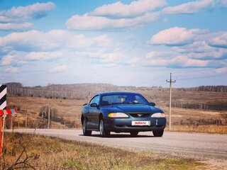 1995 Ford Mustang IV, зелёный, 800000 рублей, вид 3