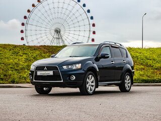2010 Mitsubishi Outlander II Рестайлинг, синий, 1130000 рублей, вид 1
