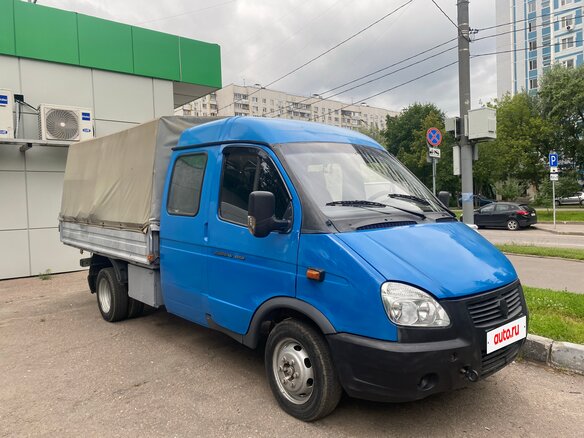 2010 ГАЗ ГАЗель (33023/330273) Фермер, синий, 600000 рублей