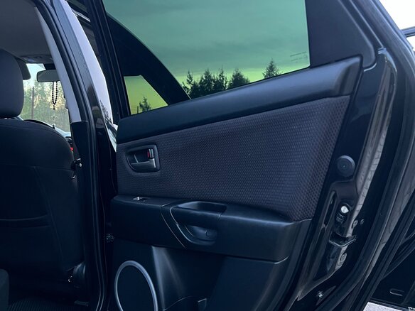 2007 Mazda 3 I (BK) Рестайлинг, чёрный - вид 12